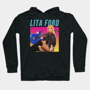 Lita ford///Retro for fans Hoodie